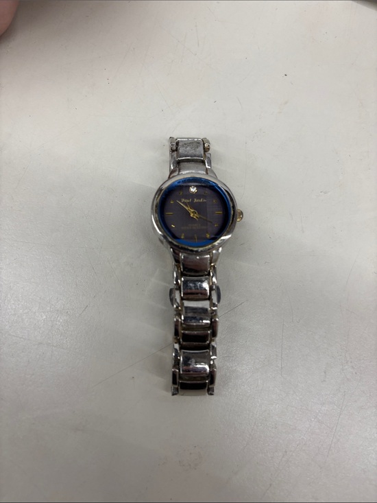 Paul Jardin Accessories - Paul Jardin Women’s Silver Bracelet Watch with Blue Dial